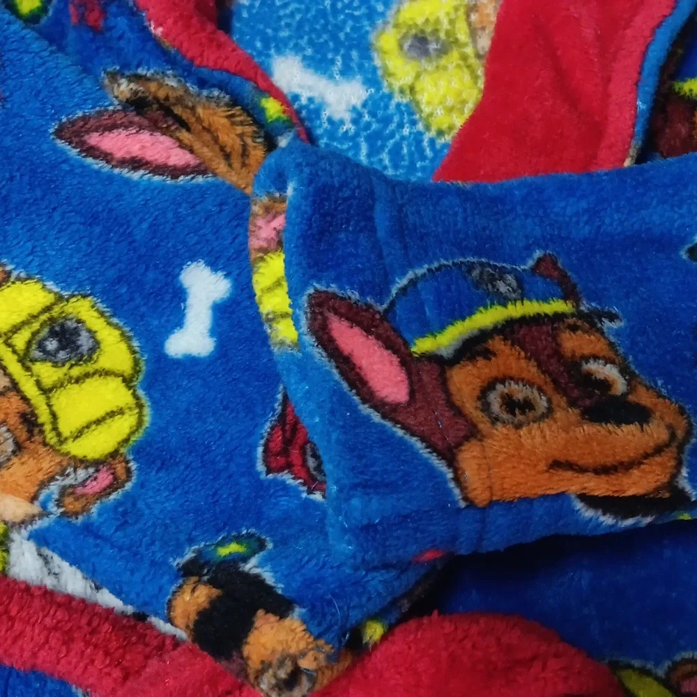 Nickelodeon Blue and Red Kids Pajama Robe - Picture 5 of 11